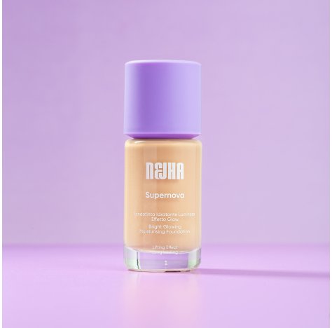 NEJHA - SUPERNOVA FONDOTINTA IDRATANTE LUMINOSO EFFETTO GLOW ,P07 Hazelnut