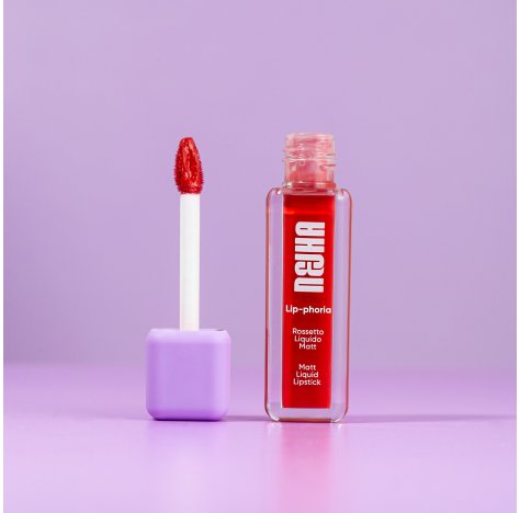 NEJHA - TINTA LABBRA MATTE LIP-PHORIA , 10 Royal Red