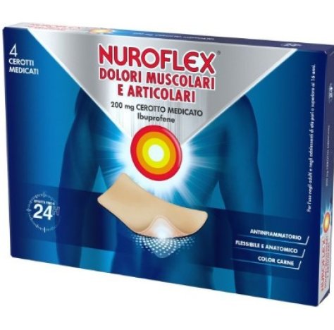 RECKITT BENCKISER H.(IT.) Spa Dolori muscolari e articolari 4 cerotti 200mg
