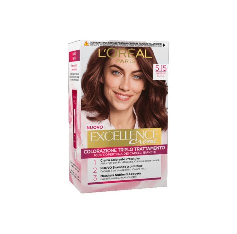 L'OREAL EXCELLENCE CREME N. 5.15 MARRON GLACÉ