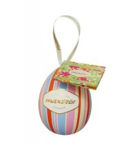 MAXTRIS UOVO DI LATTA CELESTE PASQUALE CON OVETTE MIX STAGNOLATE -  80 GR