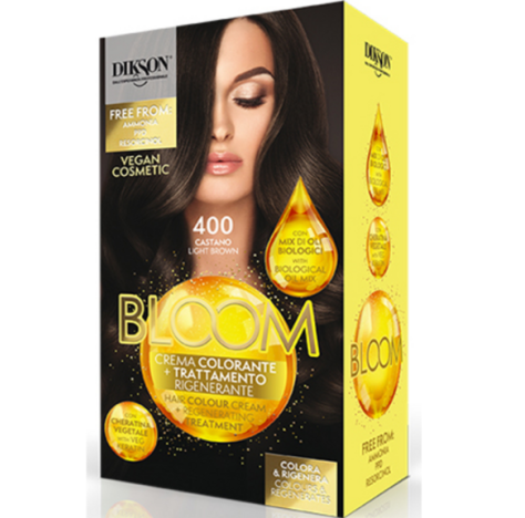 DIKSON - CREMA COLORANTE NUMERO 400 CASTANO
