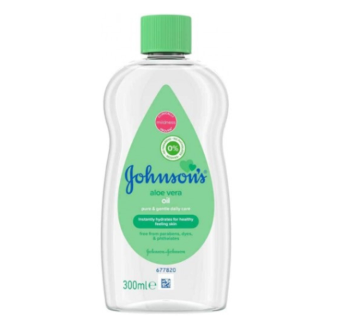 JOHNSON & JOHNSON SpA Olio Aloe 300ml