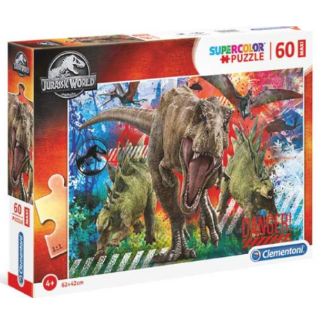 CLEMENTONI, JURASSIC WORLD - PUZZLE