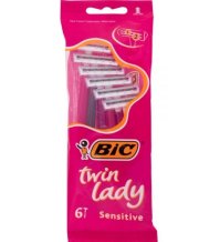 BIC TWIN LADY 6 PEZZI 