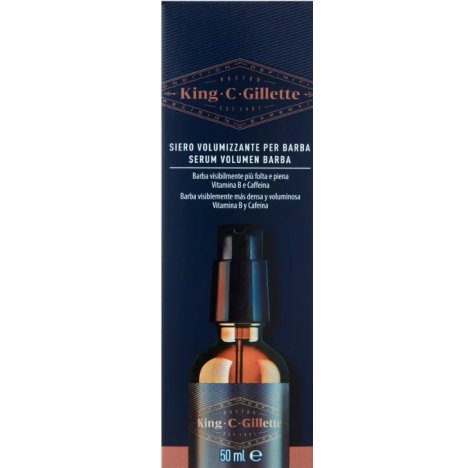 GILLETTE KING - SIERO VOLUMIZZANTE PER BARBA