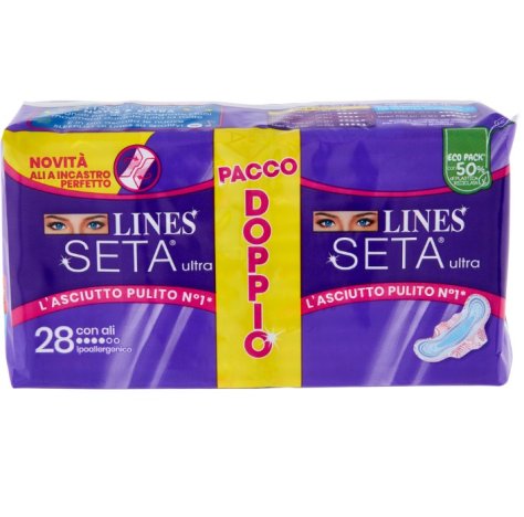 LINES SETA ULTRA - ASSORBENTI CON ALI