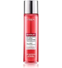 L'Oréal Paris Tonico Esfoliante Peeling Toner Revitalift, Pelle Liscia e Luminosa in 30 Secondi, Per Pelli Giovani, Arricchito con 5% di Acido Glicolico Puro, 180 ml