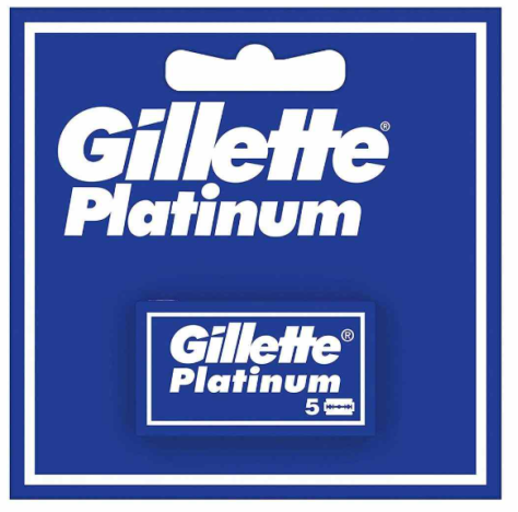 GILLETTE PLATINUM LAME DI RICAMBIO 5 PEZZI