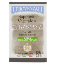 I PROVENZALI - SAPONETTA VEGETALE AL CARBONE I PROVENZALI - SAPONETTA VEGETALE AL CARBONE