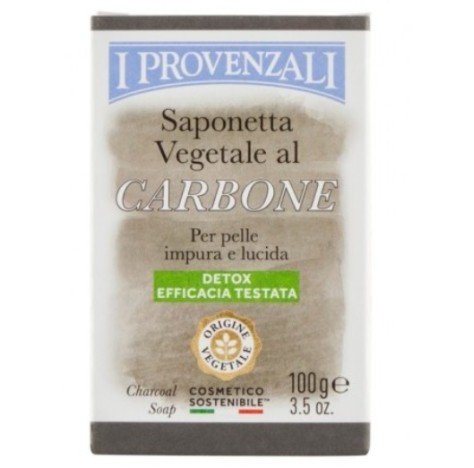 I PROVENZALI - SAPONETTA VEGETALE AL CARBONE I PROVENZALI - SAPONETTA VEGETALE AL CARBONE