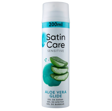 GILLETTE - GEL RASATURA SATIN CARE CON ALOE VERA