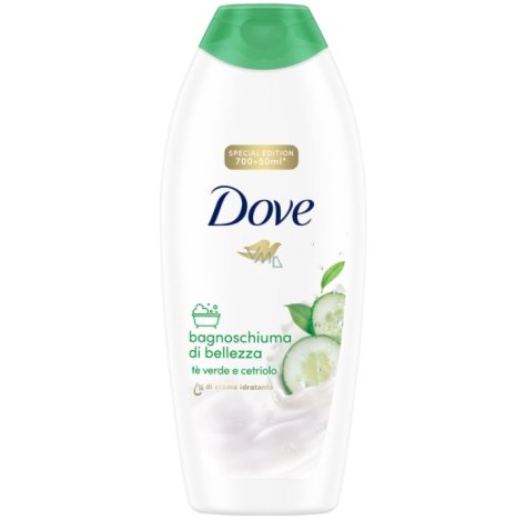 DOVE - BAGNOSCHIUMA DI BELLEZZA TE' VERDE E CETRIOLO