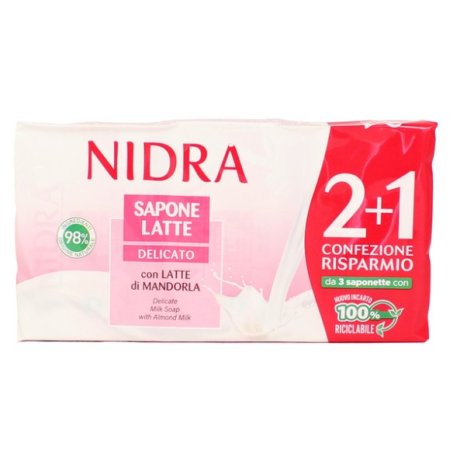 NIDRA - SAPONE LATTE DELICATO