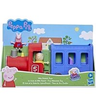 Peppa Pig - Il Treno della Signorina Coniglio, Giocattolo per età Prescolare Staccabile, 2 Action Figure, Ruote Che Girano, dai 3 Anni in su, Multicolore