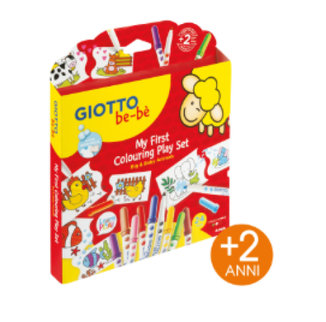 GIOTTO - MY FIRST COLOURING PLAY SET
