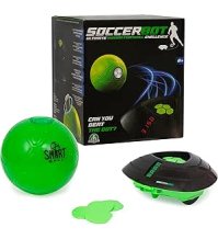 Giochi Preziosi SoccerBot - Pallone da Calcio Smart e Bot Interattivo, 3 Velocità, Giochi in Casa, Pallone per Bambini e Ragazzi, Allenamento Calcio, Gioco per Bambini dai 4 Anni