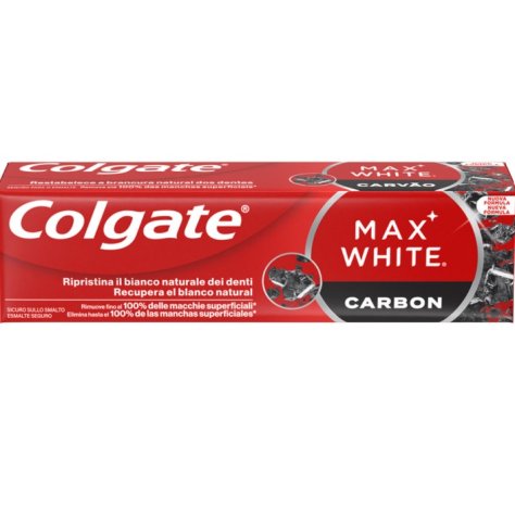 COLGATE - DENTIFRICIO SBIANCANTE CON CARBONE ATTIVO