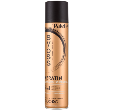 PALETTE - SYOSS LACCA SPRAY CON CHERATINA 3 IN 1