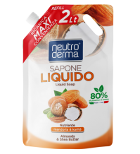 NEUTRODERMA - BUSTA RICARICA SAPONE LIQUIDO MANDORLA E KARITE'
