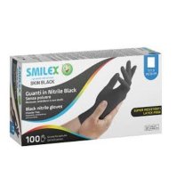 GUANTI IN NITRILE NERI TAGLIA L