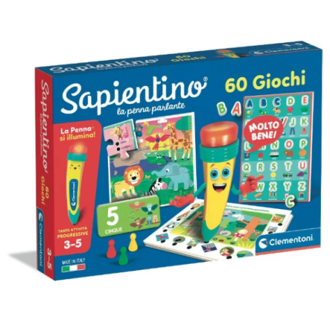 CLEMENTONI - LA PENNA PARLANTE 60 GIOCHI