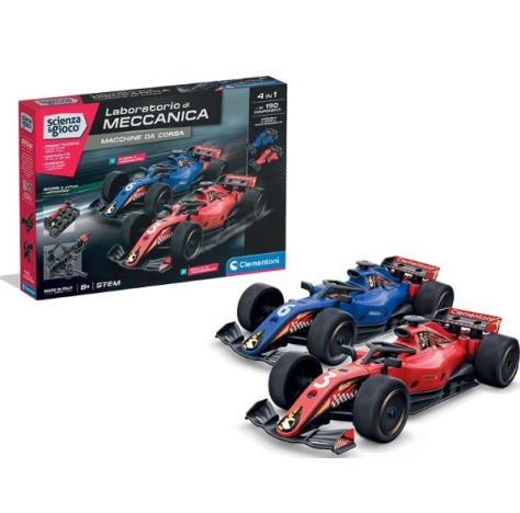 CLEMENTONI SCIENZA E GIOCO - LABORATORIO DI MECCANICA MACCHINE DA CORSA