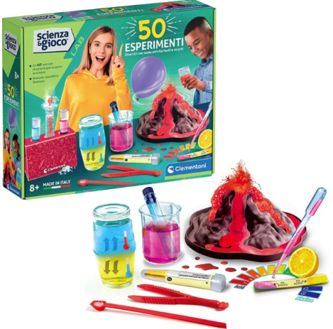 CLEMENTONI SCIENZA E GIOCO - 50 ESPERIMENTI