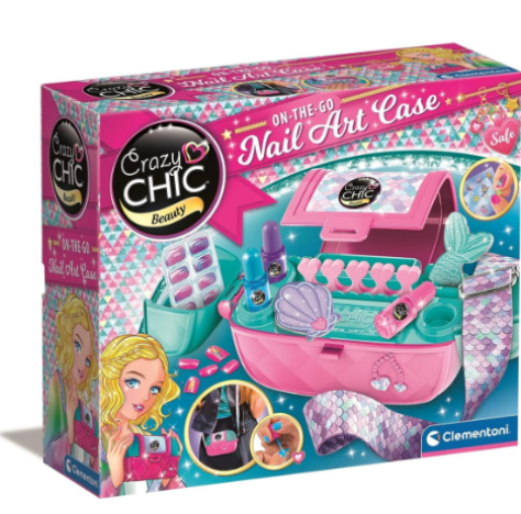 CLEMENTONI, CRAZY CHIC - NAIL ART CASE CLEMENTONI, CRAZY CHIC - NAIL ART CASE