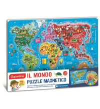 CLEMENTONI - SAPIENTINO, IL MONDO PUZZLE MAGNETICO