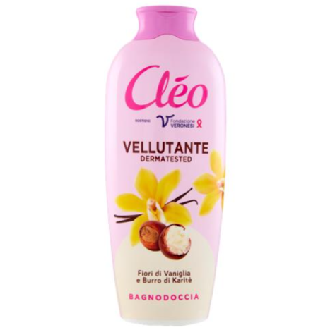 CLEO - BAGNOSCHIUMA FIOR DI VANIGLIA E KARITE'