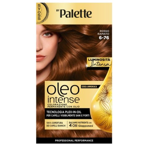 SYOSS BY PALETTE - OLEO INTENSE COLORAZIONE PERMANENTE CON OLIO  6_76 ROSSO RAMATO