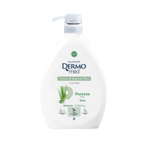 DERMOMED - CREMA DI SAPONE MANI ALL'ALOE DERMOMED - CREMA DI SAPONE MANI ALL'ALOE