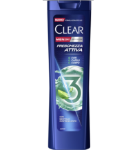 CLEAR MEN - FRESCHEZZA ATTIVA, SHAMPOO ANTIFORFORA