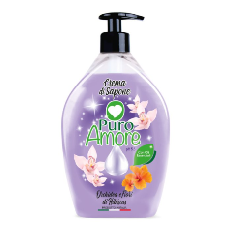 PURO AMORE - SAPONE LIQUIDO MANI ALL'ORCHIDEA