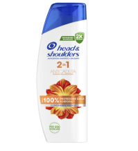 HEAD & SHOULDERS - SHAMPOO ANTICADUTA 2 IN 1 DOVUTA ALLA ROTTURA HEAD & SHOULDERS - SHAMPOO ANTICADUTA 2 IN 1 DOVUTA ALLA ROTTURA