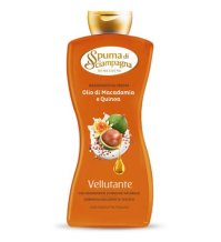 SPUMA DI SCIAMPAGNA - BAGNODOCCIA CREMA OLIO DI MACADAMIA E QUINOA