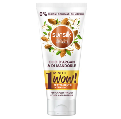 SUNSILK - MASCHERA 1MINUTE WOW ALL'OLIO DI ARGAN