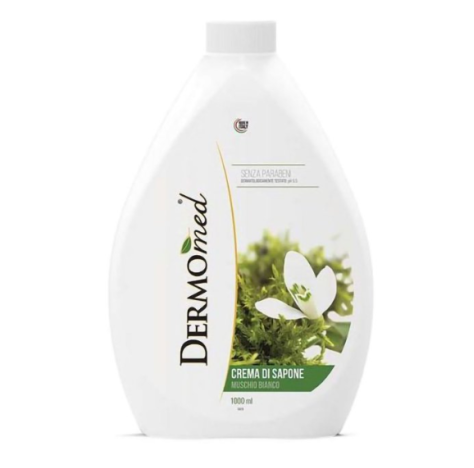 DERMOMED - RICARICA SAPONE LIQUIDO AL MUSCHIO BIANCO DERMOMED - RICARICA SAPONE LIQUIDO AL MUSCHIO BIANCO