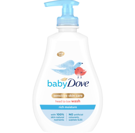 DOVE, BABY - BAGNODOCCIA PER PELLI SENSIBILI
