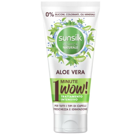 SUNSILK - MASCHERA 1MINUTE WOW ALL'ALOE VERA