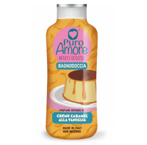 PURO AMORE - BAGNODOCCIA AL CREME CARAMEL