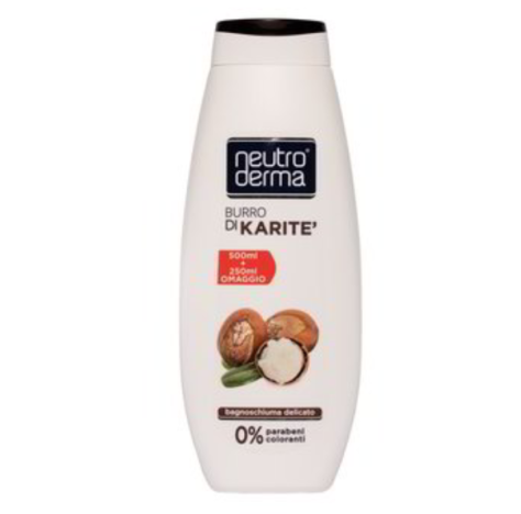 NEUTRODERMA - BAGNOSCHIUMA DELICATO AL BURRO DI KARITE'