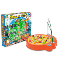 Gioco Pesca 21 Pesci 4 Canne Da