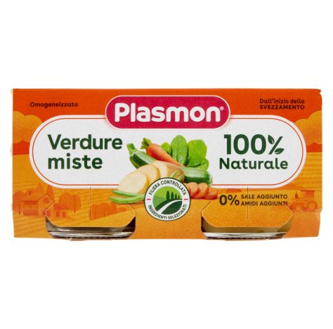  Plasmon omogenizzato verdure miste 2x80g 