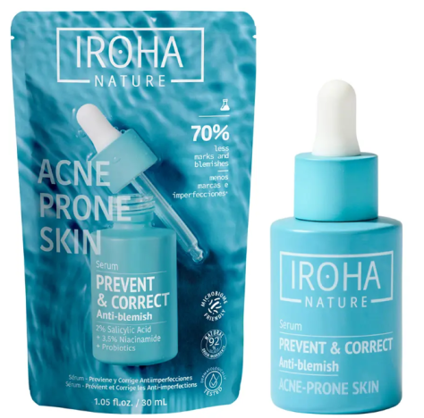 Iroha Nature Siero viso anti-imperfezioni 30 ml 