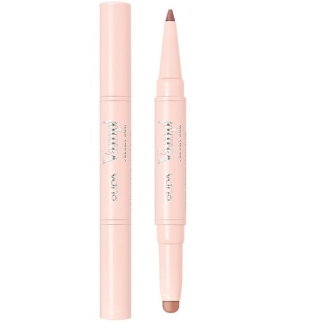 PUPA MILANO - CREAMY DUO VAMP! Matita Labbra Contouring & Rossetto  005 Deep Nude