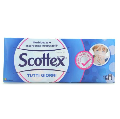 SCOTTEX FAZZOLETTI 10 PEZZI 