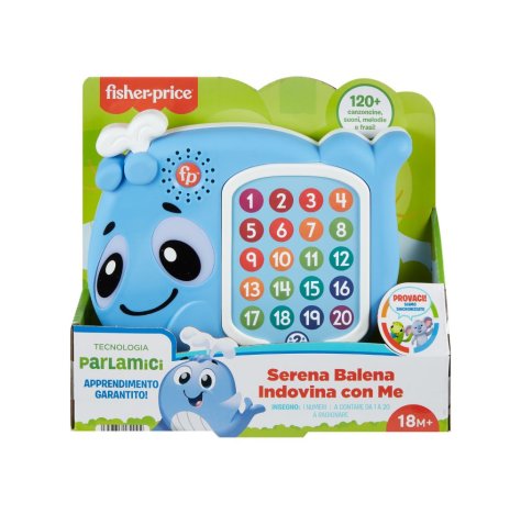 FISHER-PRICE SERENA BALENA INDOVINA 