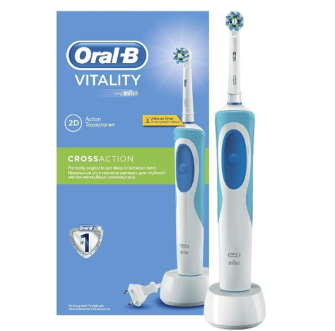 Oral-B Vitality Crossaction Spazzolino Elettrico Ricaricabile